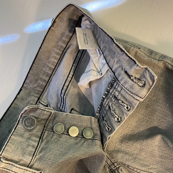 CM cheap Monday Grey Washed skinny Jeans Denim 👖 - Picture 6 of 6